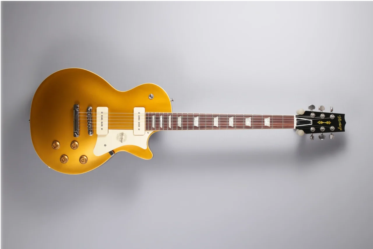 Heritage Custom Core H-150 Goldtop P90