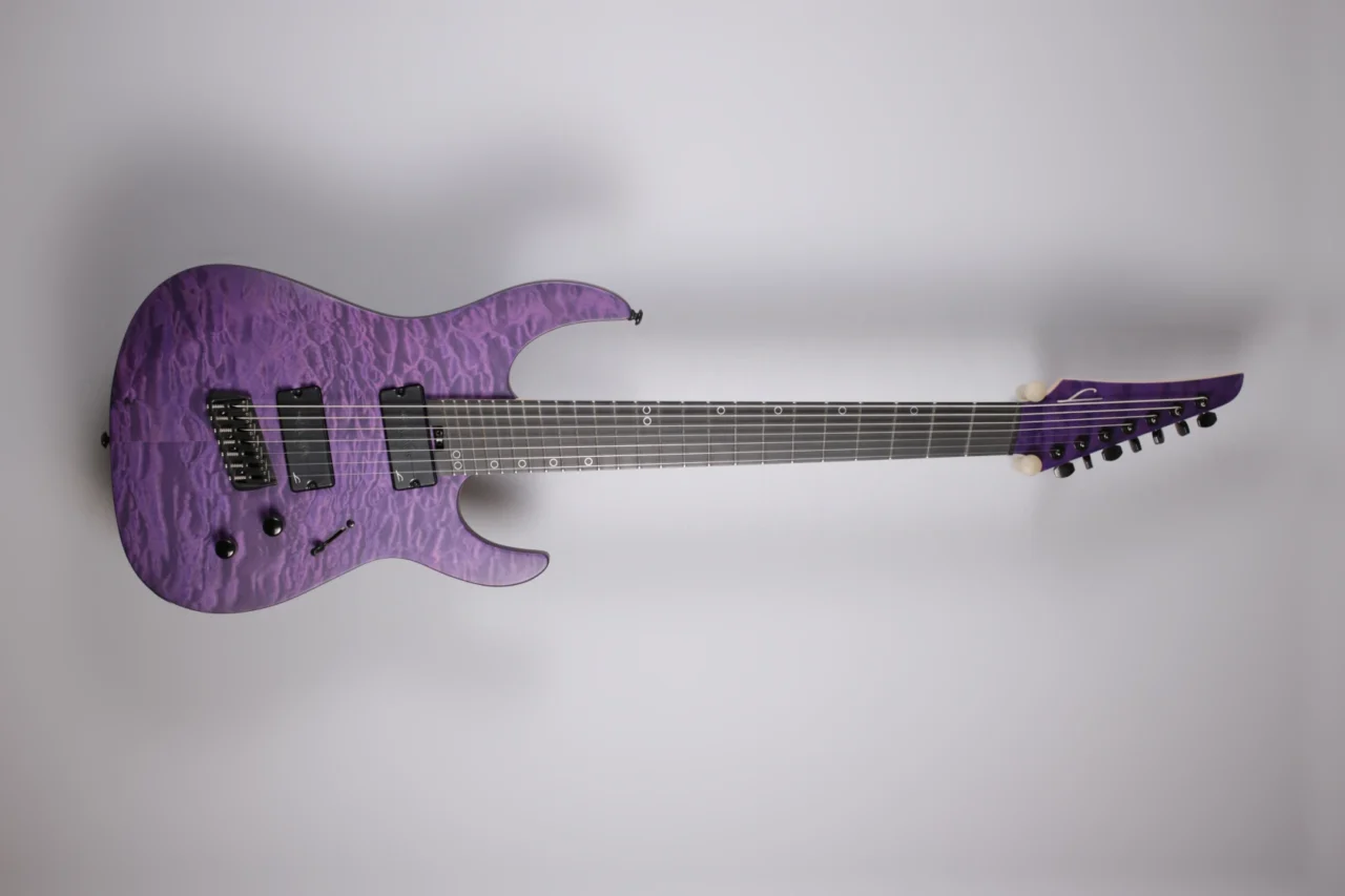 Legator Ninja Super Shred 7-string Multi-scale Iris Fade