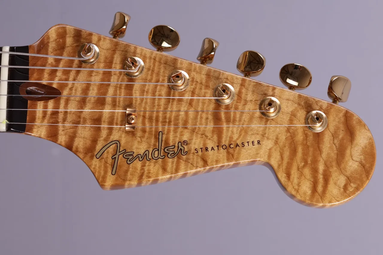 Fender Master Built Greg Fessler Koa Top Artisan Used – Bild 5