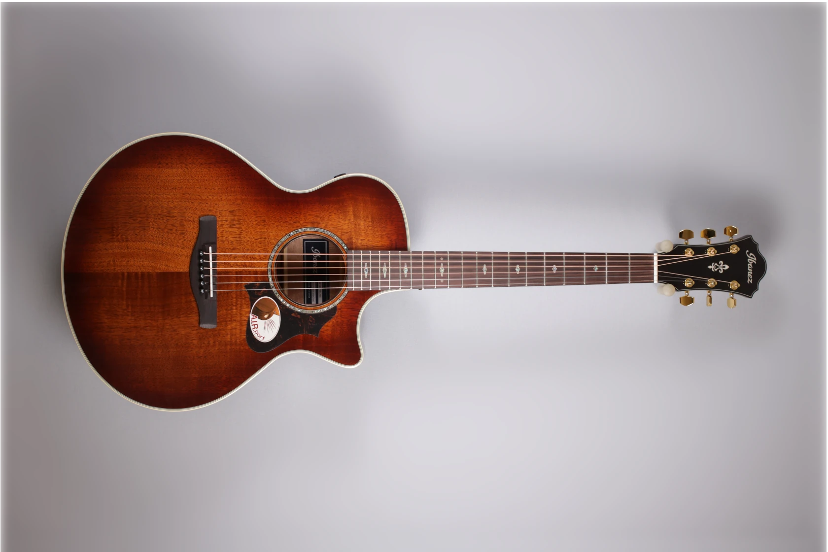 Ibanez AE340FMH-MHS Mahogany Sunburst