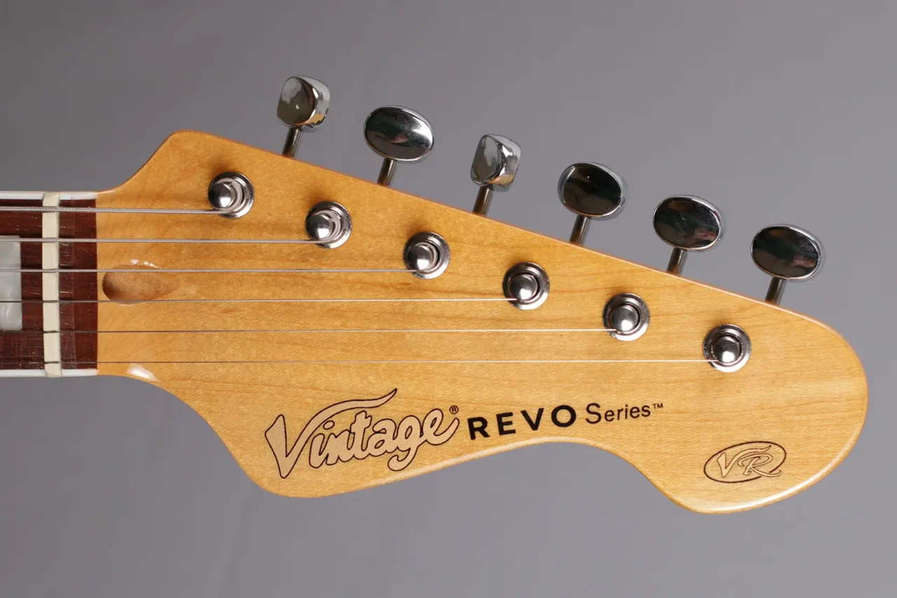 Vintage Revo Surfmaster Thinline Twin Trans Orange – Bild 5