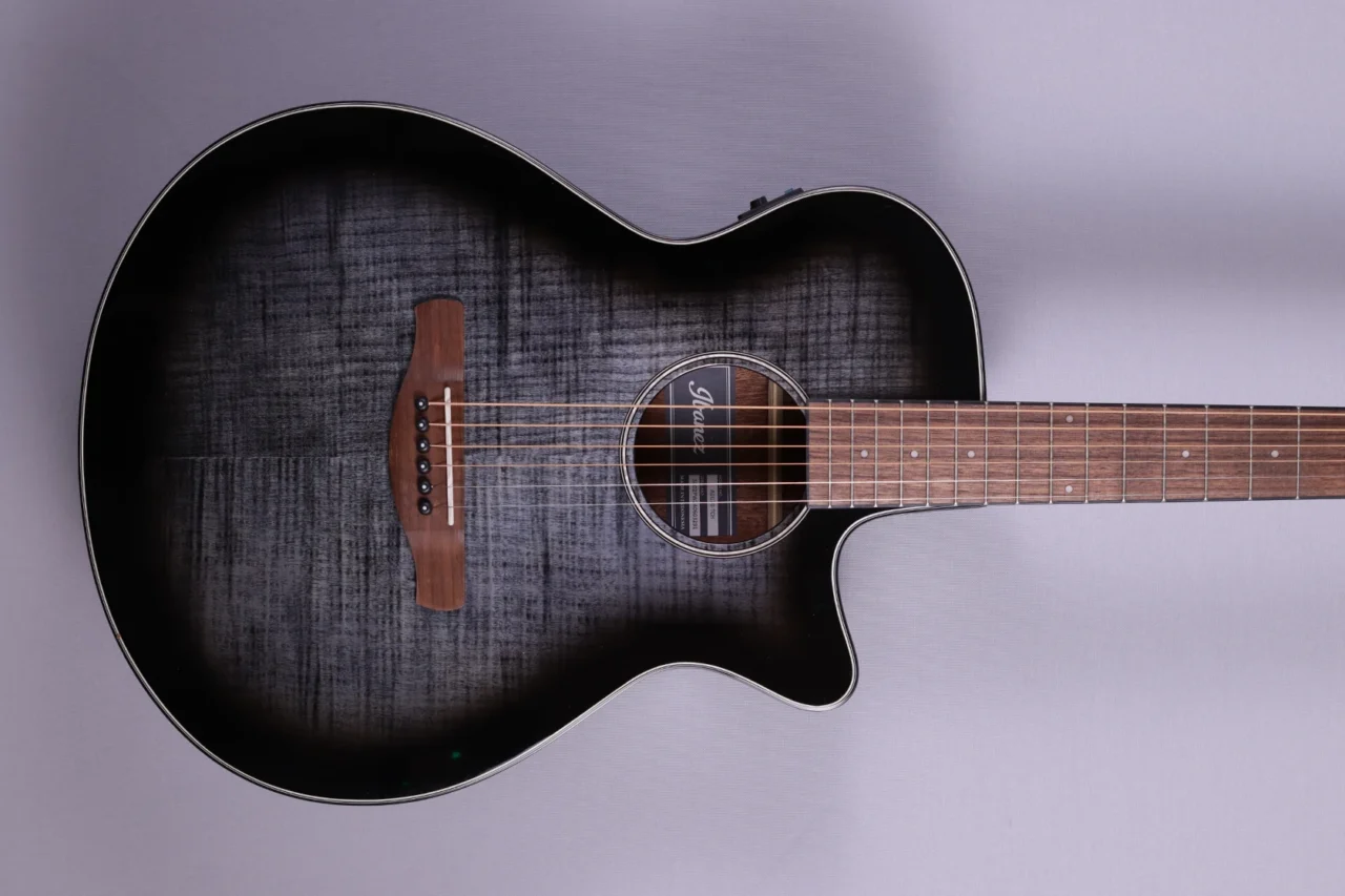 Ibanez AEG70-TCH Transparent Charcoal Burst – Bild 3