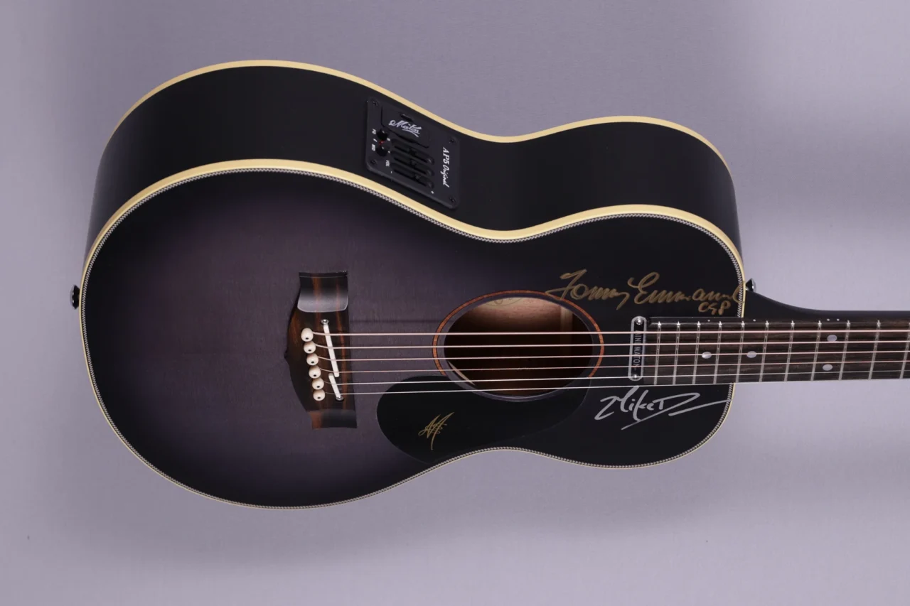 Maton EM 6 Ghost Black (Signed by Tommy Emmanuel) – Bild 4