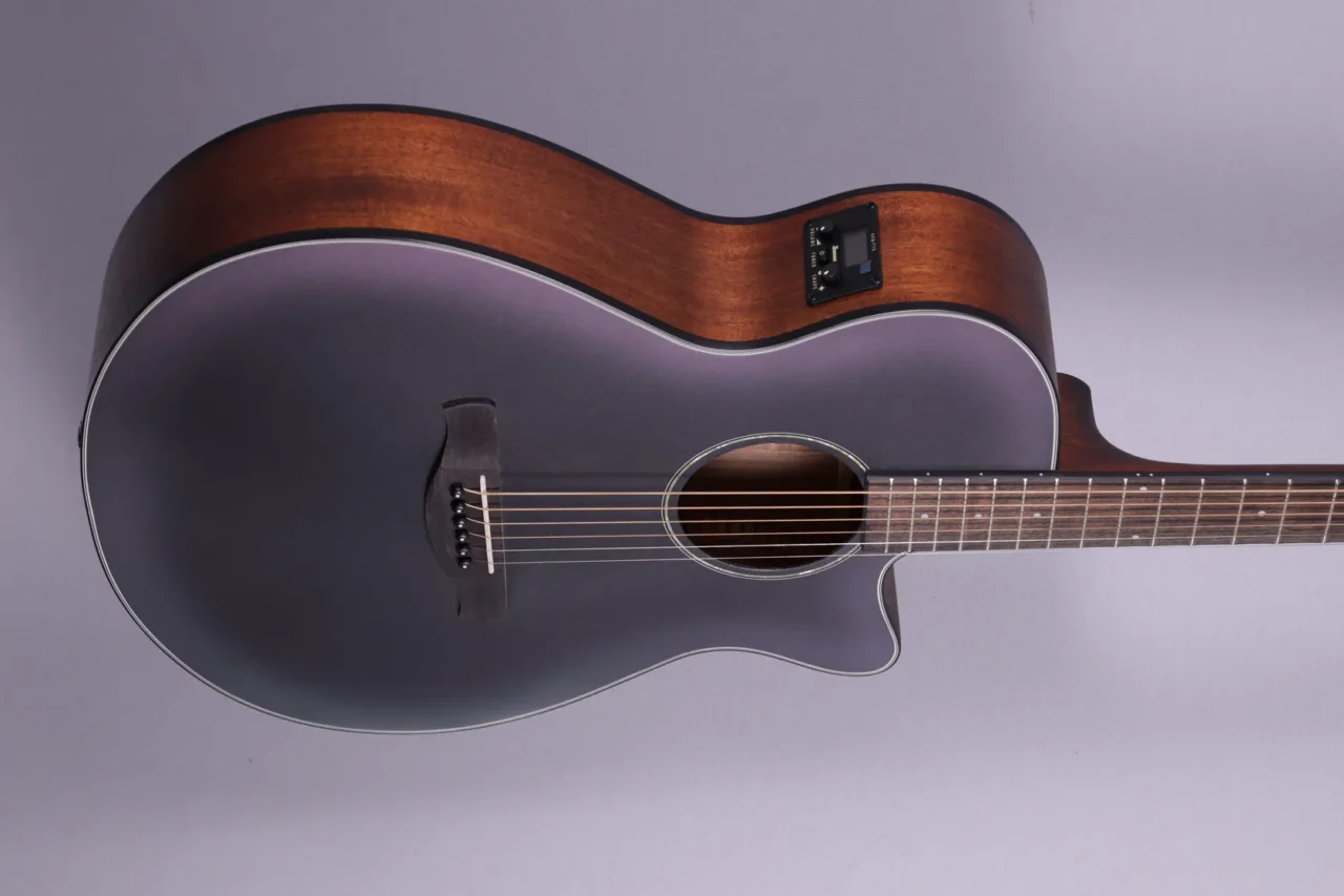 Ibanez AEG 50 Black Aurora Burst Matte – Bild 4