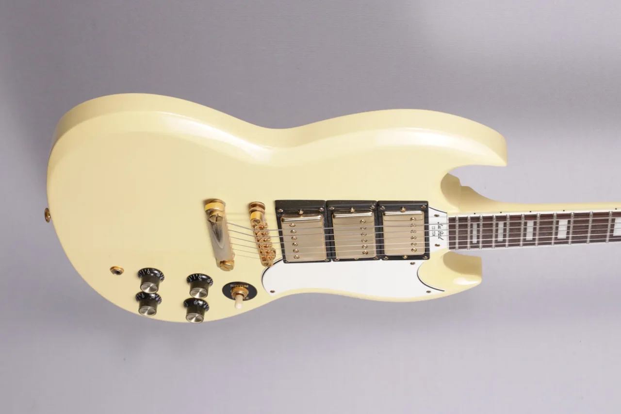 Epiphone Les Paul Custom SG white – Bild 4