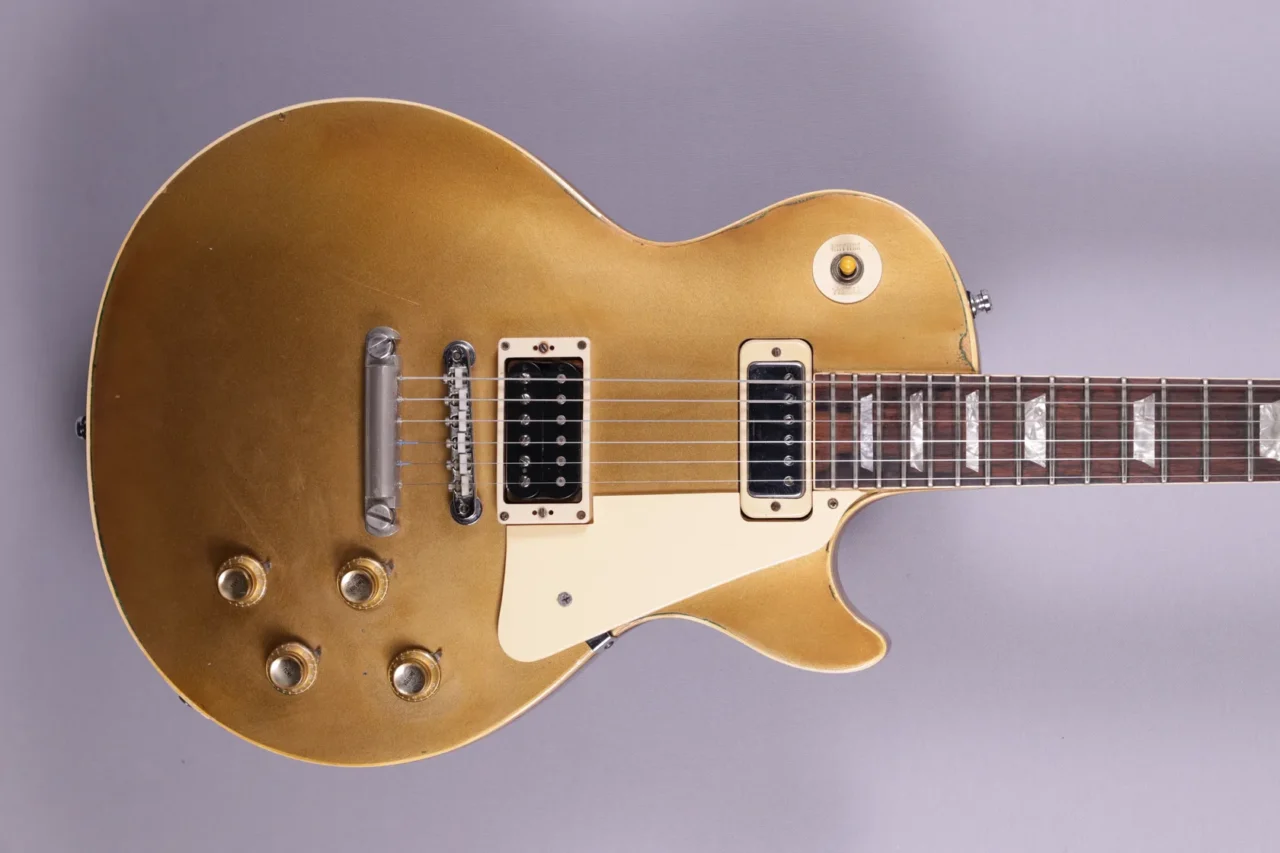 Gibson Les Paul Deluxe Goldtop BJ 1971 – Bild 3