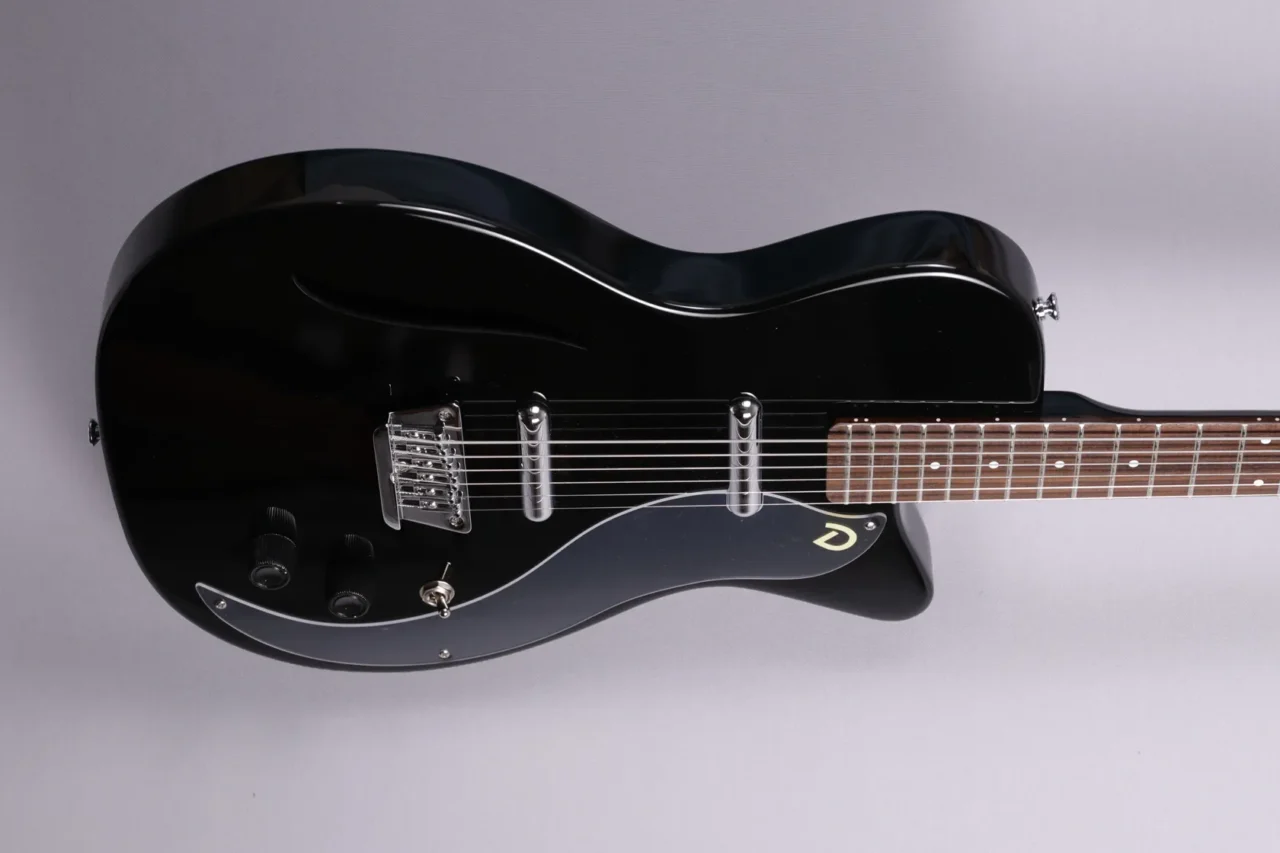 Danelectro Vintage DE56 Baritone Black – Bild 5