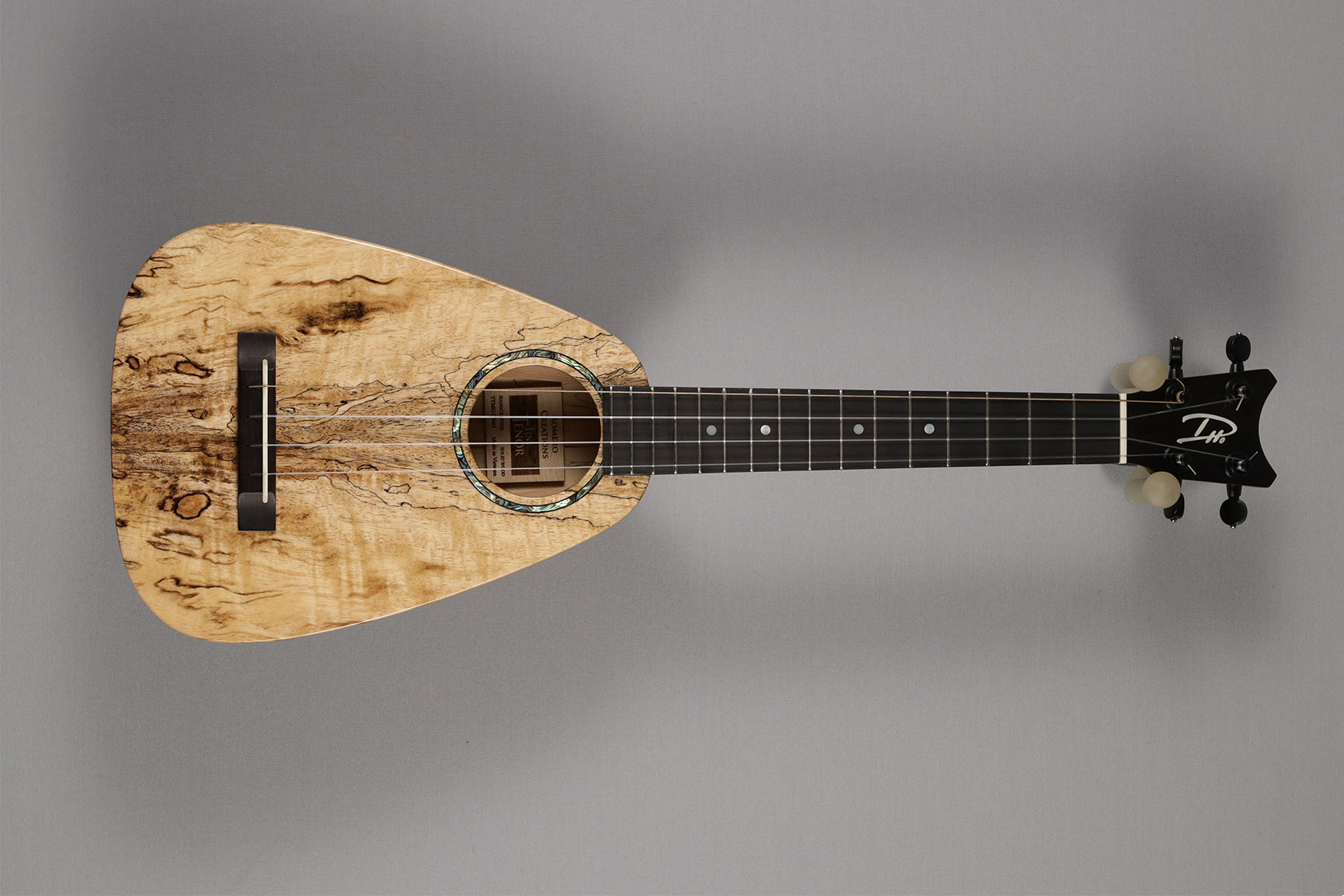 Romero Creations Tiny Tennor Spalted Mango Ukulele