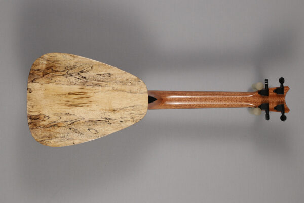 Alternative view of Romero Creations Tiny Tennor Spalted Mango Ukulele