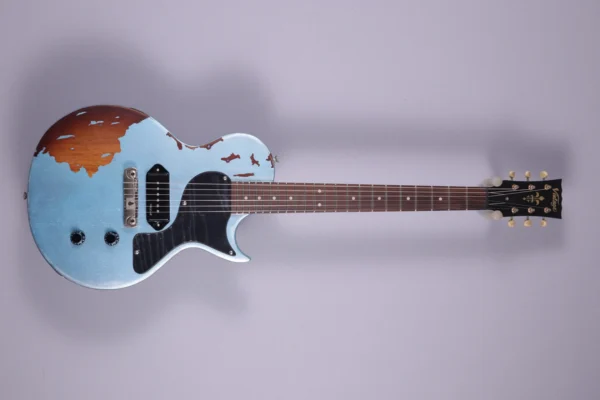 Vintage LP Junior Gun Hill Blue over Sunburst