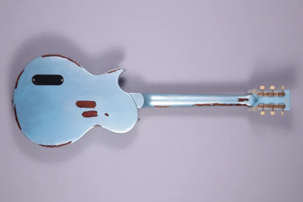Alternative view of Vintage LP Junior Gun Hill Blue over Sunburst