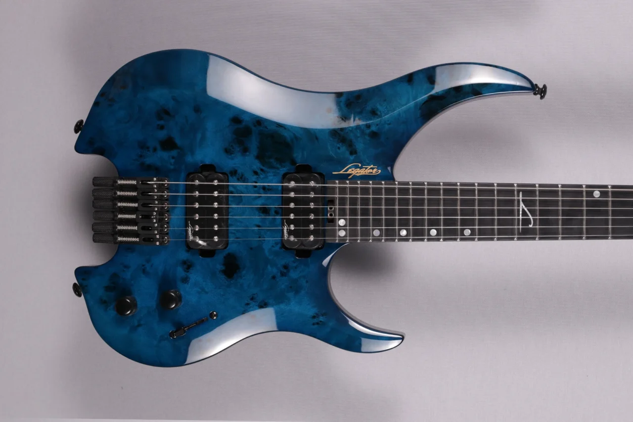 Legator Ghost Super Shred 6 Std-scale High Gloss Blue – Bild 3