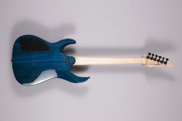 Alternative view of Legator Guitars Ninja Super Shred Standard Scale 6-ST Blue Burl