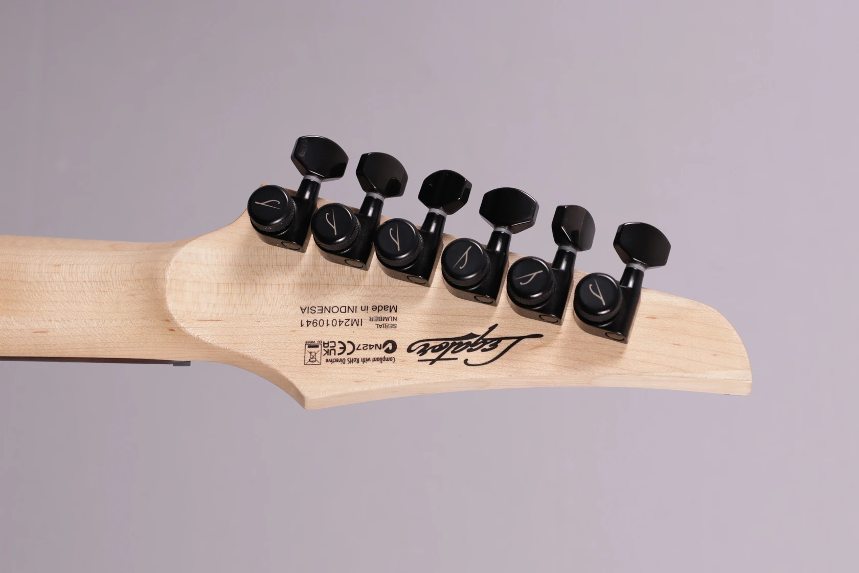 Legator Guitars Ninja Super Shred Standard Scale 6-ST Blue Burl – Bild 6