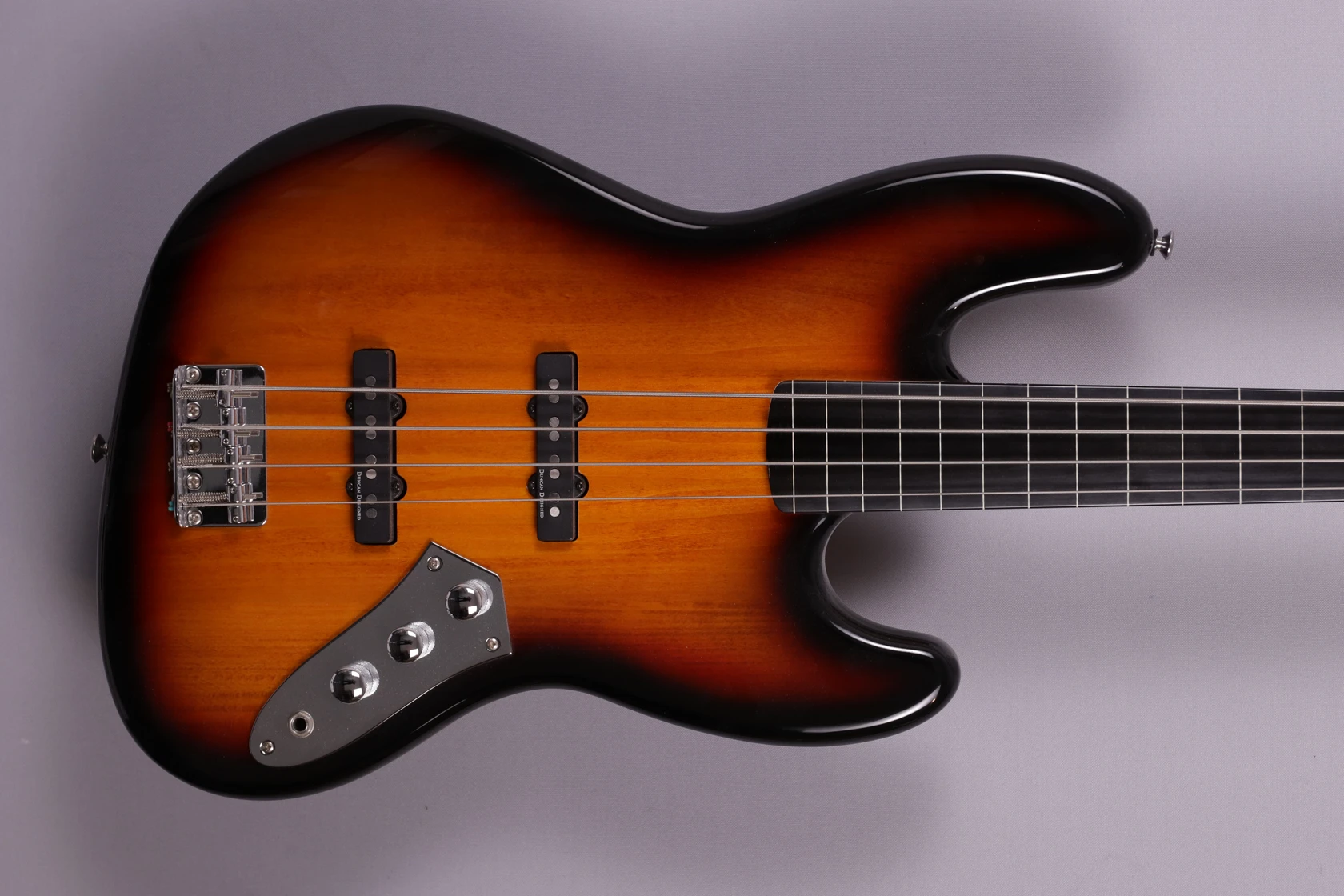 Squier Jazz Bass Fretless Sunburst – Bild 3