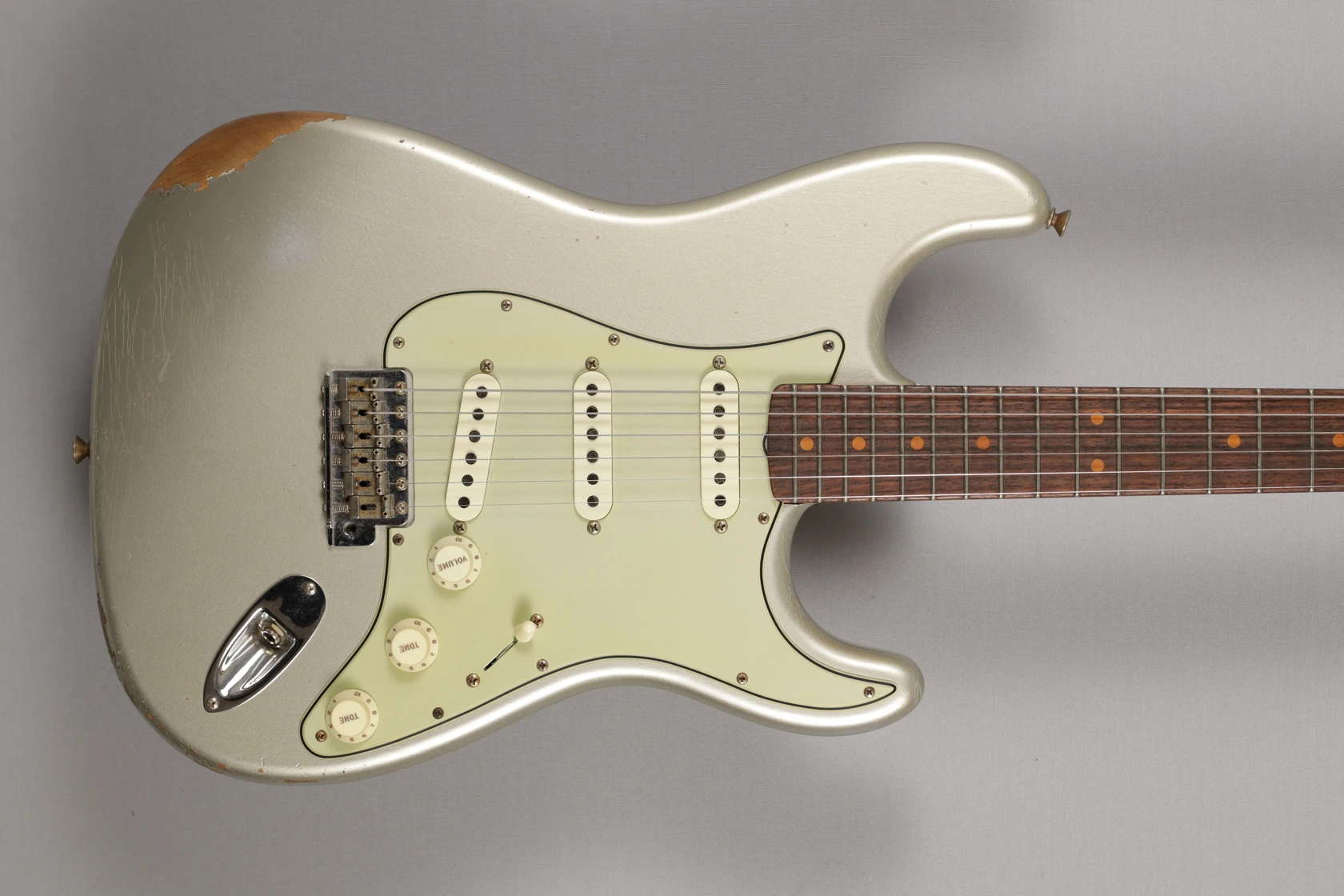 Fender Stratocaster Ltd 63 Relic 2023 Inka Silver – Bild 3