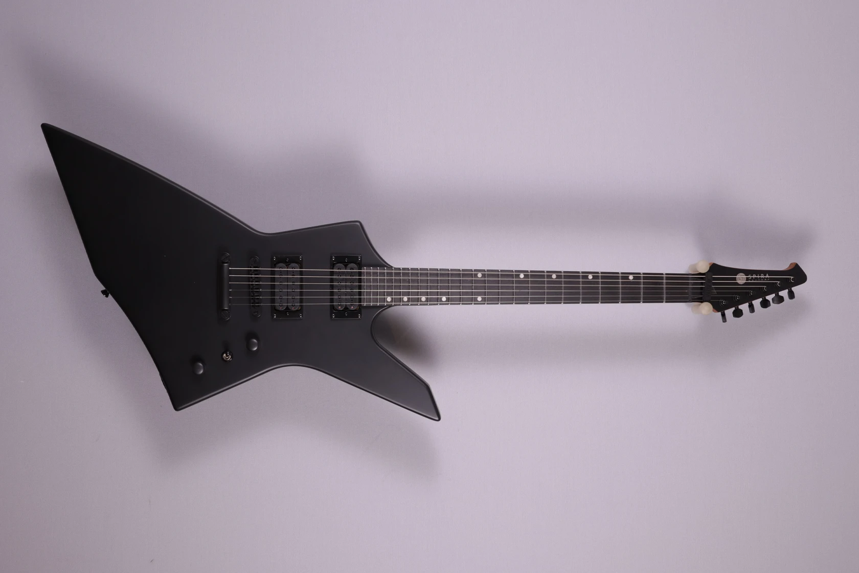 SPIRA Guitars X 400 MBK  X-Plorer Satin Black