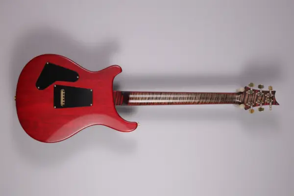 Alternative view of PRS Custom 24 Wood Library 10 Top Charcoal Tri-Color Burst session Select